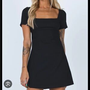 Princess Polly Hastings Mini Dress Black